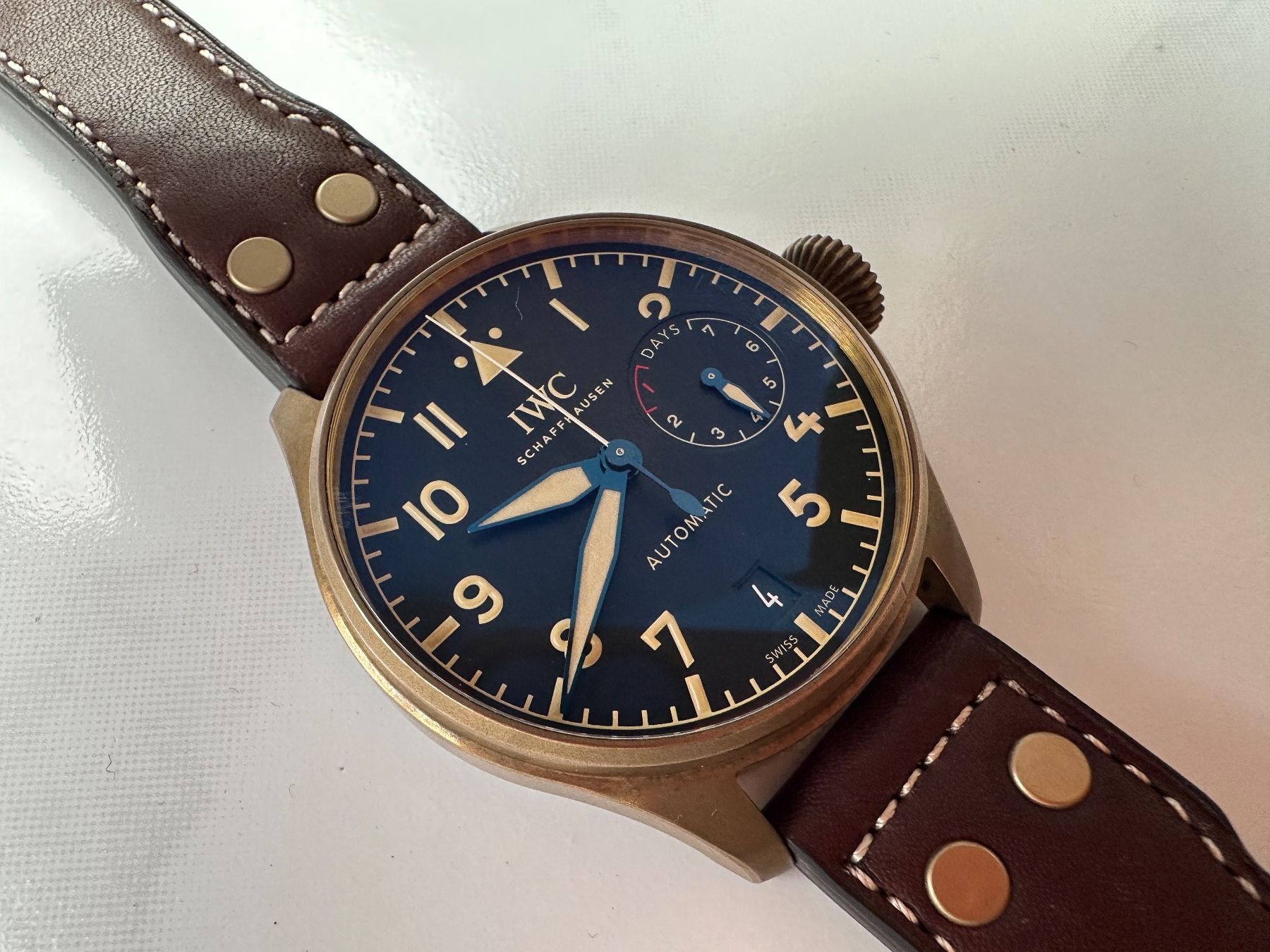 IWC Montres: IWC Big Pilot Bronze – D'occasion à Neunkirch par neunkirch66 1