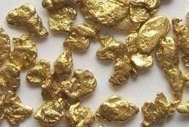 10  ECHTE  GOLD  NUGGETS
