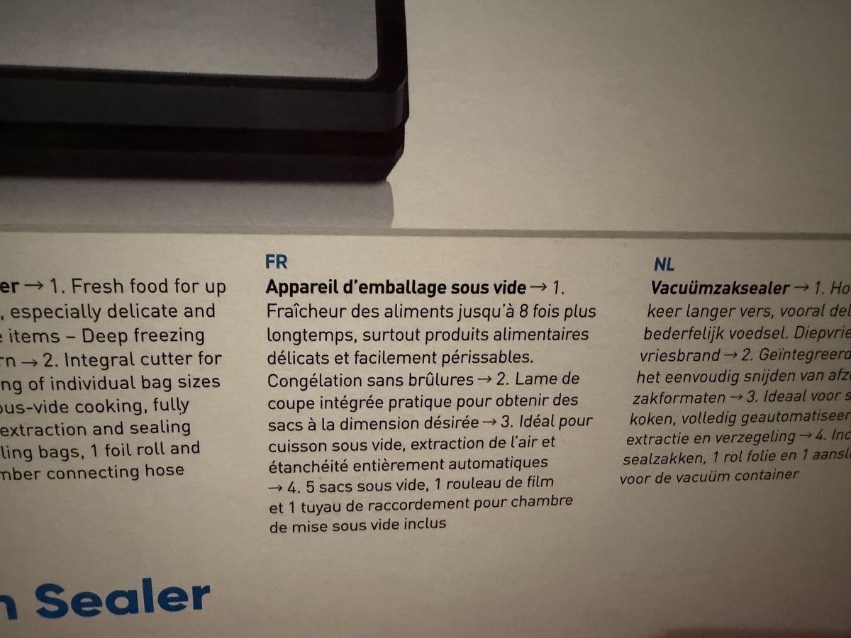 Macchine laminatrici: Machine à emballer sous vide Severin – Nuovo (secondo la descrizione) da Grolley venduto da Vale82 3