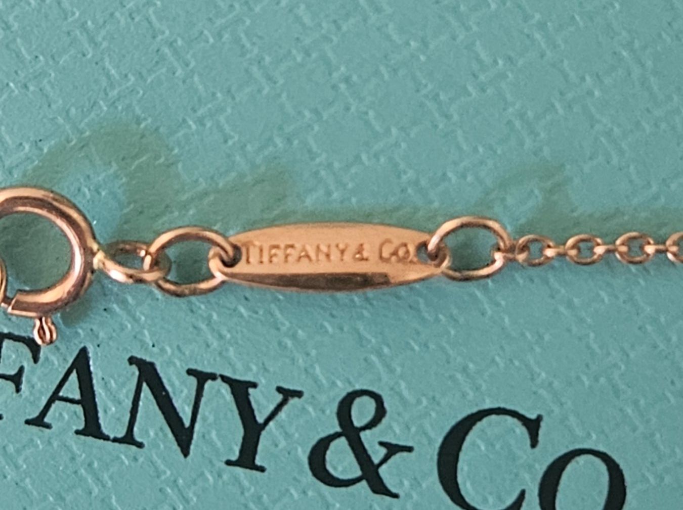 Tiffany & Co. Catenine: Tiffany & Co.Diamond Solitaire Kette 750 Karat Gold NP 1300 – Usato da Binningen venduto da lieblingsstyle 8