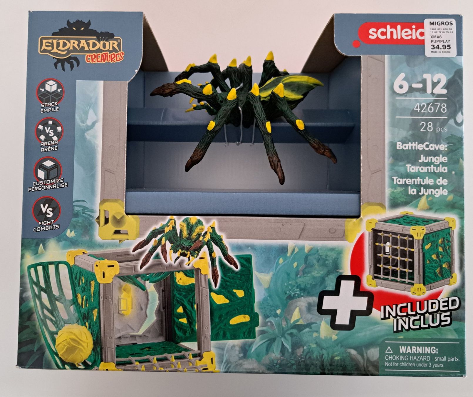 Schleich Spielzeuge: Schleich 42678 Eldrador   Dschungel Tarantel  Spinne  NEU – Neu und originalverpackt aus Langendorf von thesi246