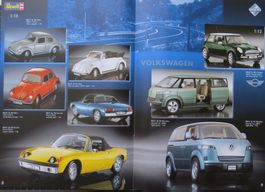Revell Modellkatalog Metal 1:18 und Slot von 2004/2005