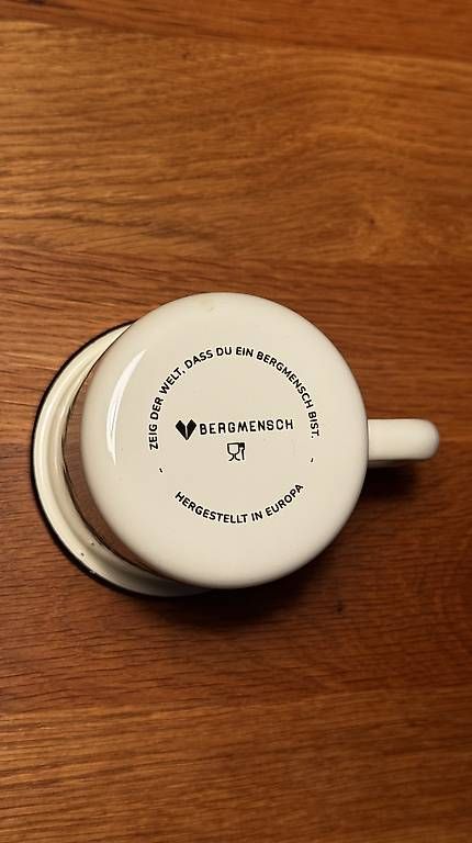 Tazze: Bergmensch Emaille Tasse – Nuovo (secondo la descrizione) da Bern venduto da HUNT08 2