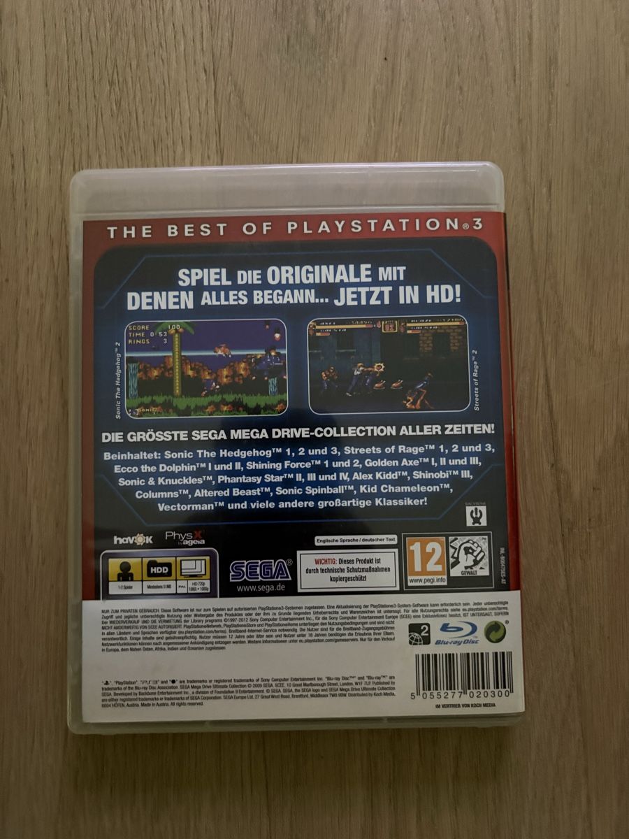 Giochi: PS3 Sega Mega Drive Ultimate Collection | Komplett – Usato da Aarau venduto da ruedinho 1