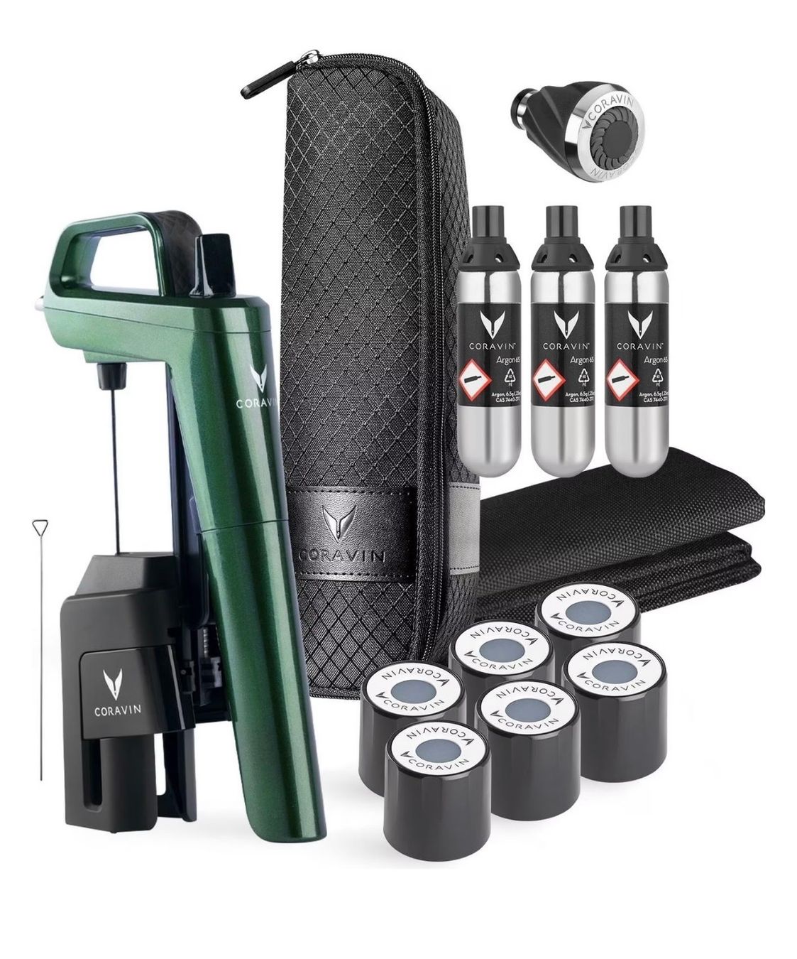 Coravin Tire-bouchons & Bouchons: CORAVIN Six+ Forest Green – Neuf avec emballage d'origine à Hausen AG par eri_6ndx