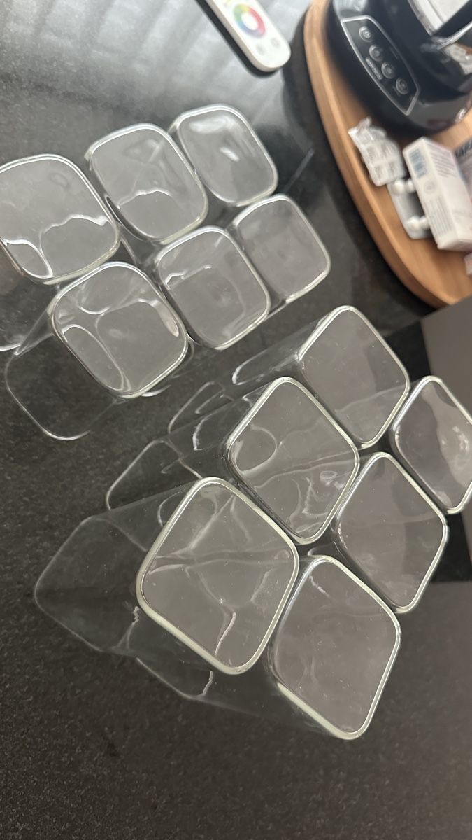 Set di piatti: Eckige Gläser 12er Set – Nuovo (secondo la descrizione) da Buchs AG venduto da buk_8t8q 4