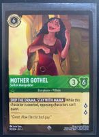 Lorcana MOTHER GOTHEL 90/204 EN-1 Super Rare