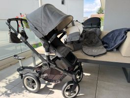 Bugaboo Stroller Grey Used With Accessories