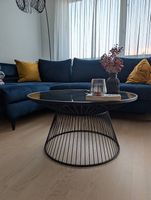 Trendiger Couchtisch in Schwarz