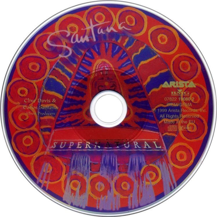 CDs: Santana - Supernatural – Gebraucht aus Unterbäch VS von Plasido 3