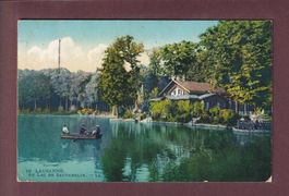 LAUSANNE - Au lac de Sauvabelin - 1922