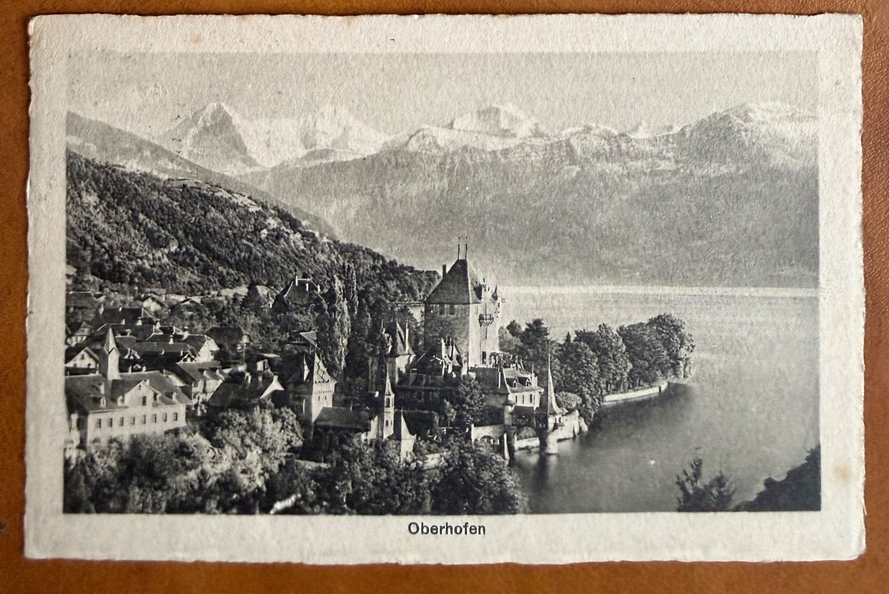 Ansichtskarten: Oberhofen - 1911 – Gebraucht aus Lutry von Ediego