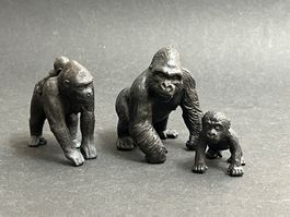Schleich Affen Affe Gorilla Silberrücken