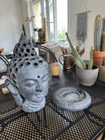 Buddha Laterne für Kerze