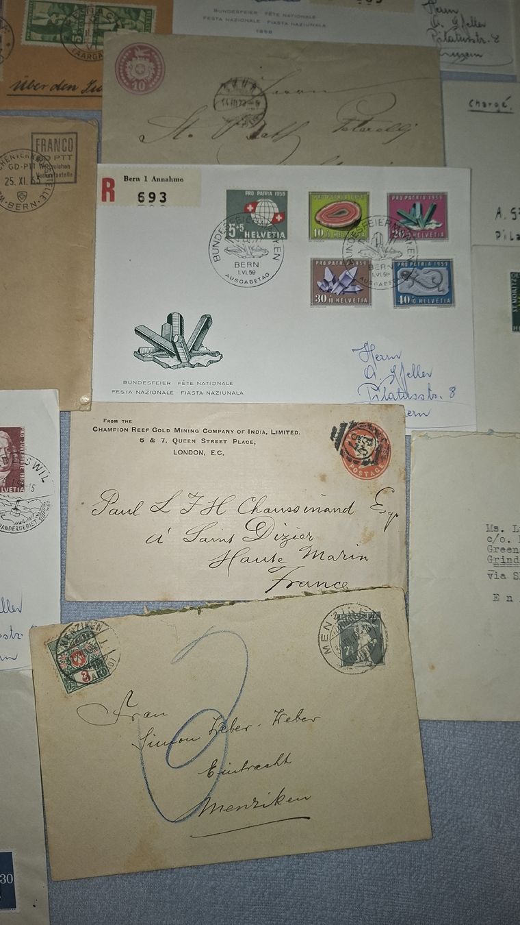 Tutti i francobolli: Lot Briefe div. – Usato da Balgach venduto da SIMEON27 6