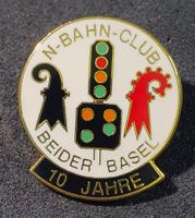 GG468 Pin 10 Jahre N-Bahn Club Beider Basel