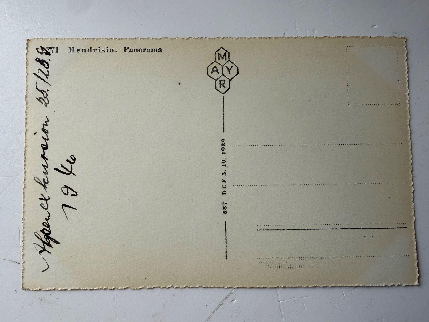 Cartoline postali: AK Mendrisio – Usato da Zwingen venduto da moje1 2