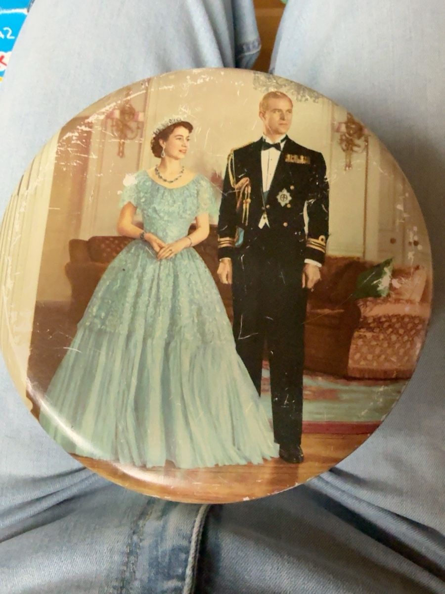 Tutte le decorazioni: Blechdose Huntley & Palmers Biscuits Queen Elizabeth – Usato da Thayngen venduto da laylay_xD