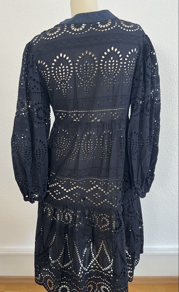 Vestiti: ANGOOR schwarzes Kleid Gr 36 Baumwolle  – Usato da Basel venduto da Bettybooo 4
