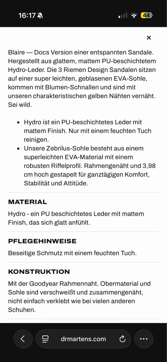 Dr. Martens Damenschuhe: Dr. Martens weisse Sandalen Gr. 36.5 – Gebraucht aus Müntschemier von R.e.b.e.c.c.a 6