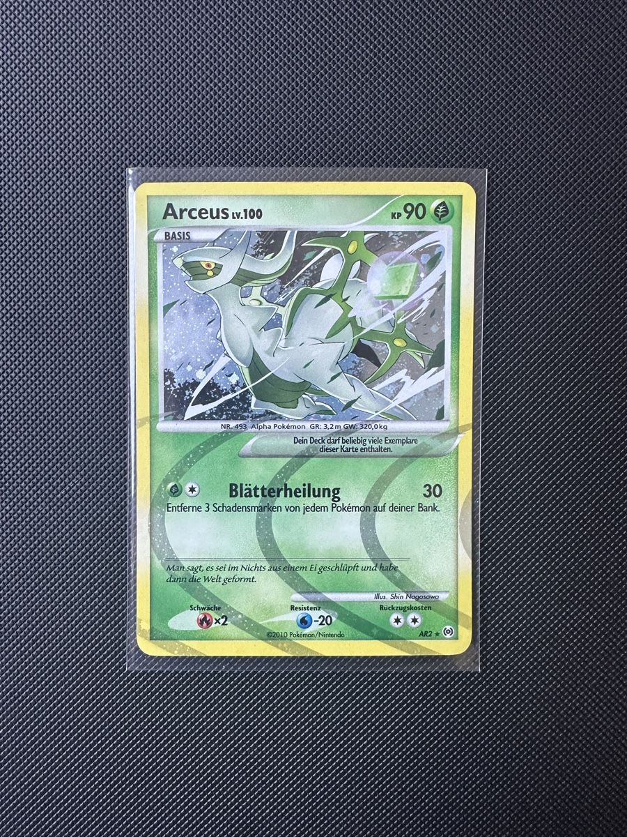 Pokémon Sammelbilder & Trading cards: Arceus - Pokemon  Platinum Arceus - AR2 DE – Gebraucht aus Möhlin von ChariShop-TCG