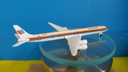 🛩️Modellflugzeug "Douglas DC8 United" Schabak 1:600🛩️