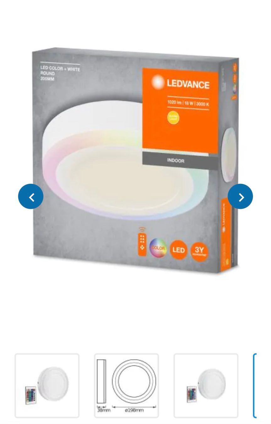 Osram Kronleuchter & Deckenlampen: Deckenleuchte LED Osram – Gebraucht aus Langenthal von Brunnbach 3