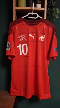 Switzerland trikot authentic 2020 euro 2021 xhaka