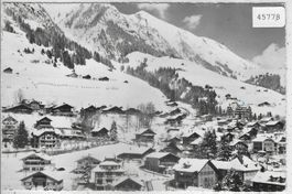 Chateau-d'Oex en hiver