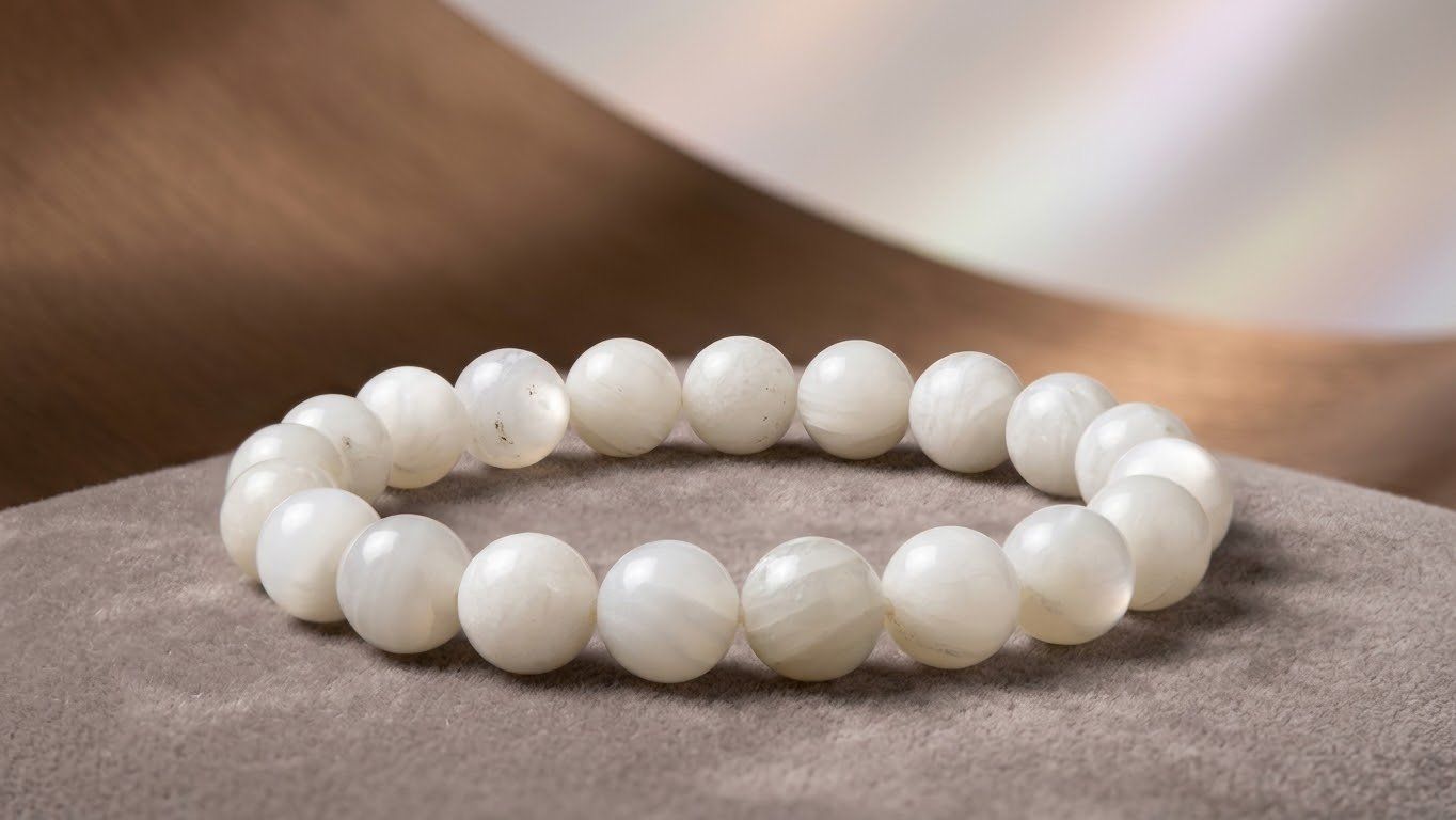Bracciali & Braccialetti: Mondstein-Armband – Nuovo e nell'imballaggio originale da Matten b. Interlaken venduto da kero71 2