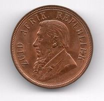 (2334) Südafrika, 1 Penny, 1898, top stgl