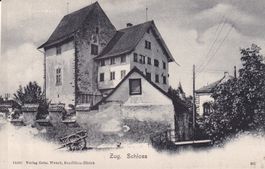 Zug   ZG  -   Schloss      ca. 1906