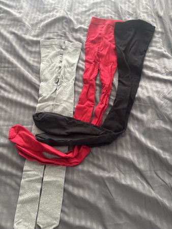 3x Strumpfhosen Grösse 158/164 & 170