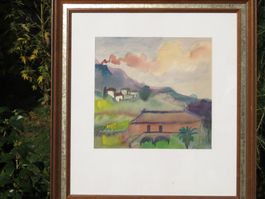 Arnold Brügger   1888-1975 original Aquarell