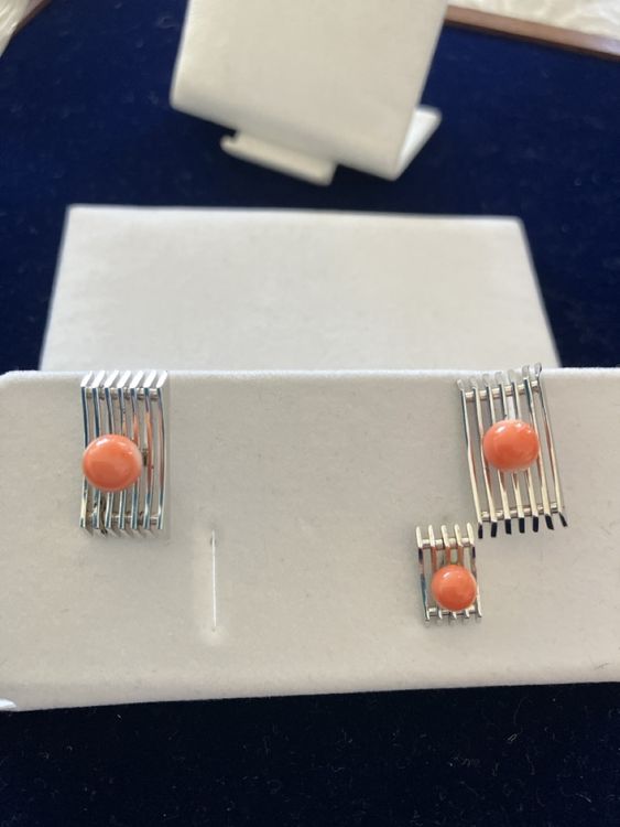 2PCS Manschettenknöpfe Herren Silber - Elegant Für Business & Hochzeiten