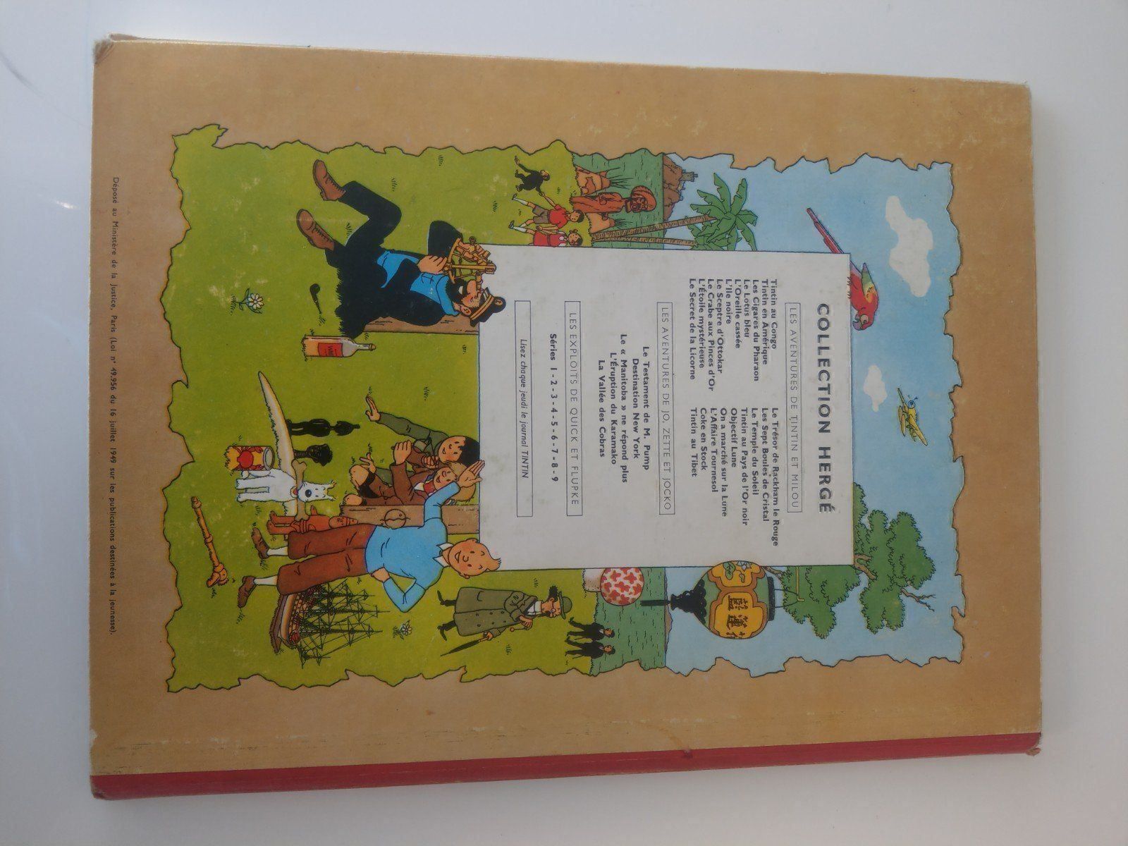 Comics: Tintin au Tibet - édition originale 1960 – Gebraucht aus Thônex von Dg5 1