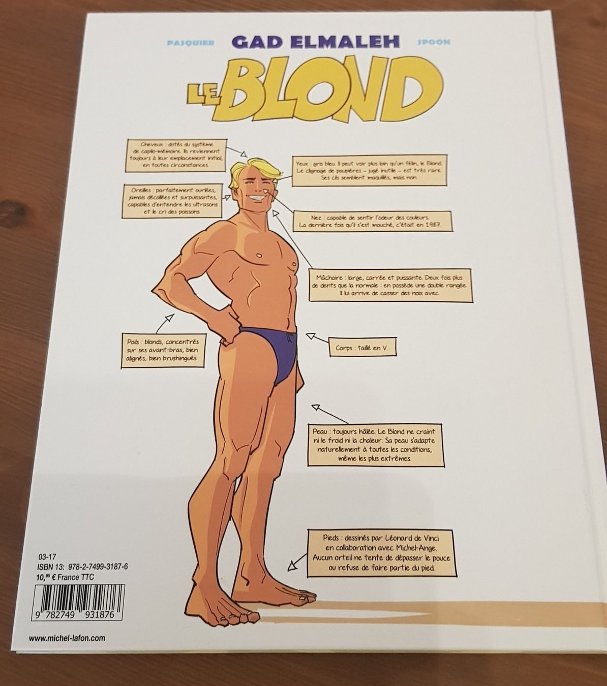 Fumetti: BD le blond : Gad Elmaleh – Usato da Villeneuve VD venduto da Floriang2 1