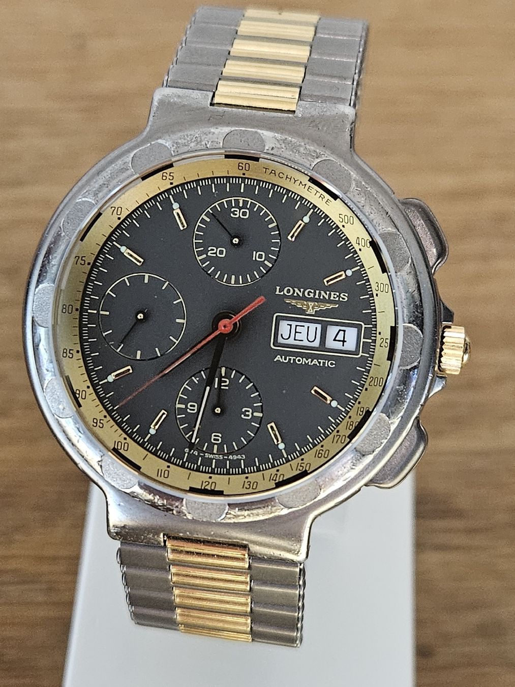 Longines Orologi: Longines Conquest Automatic Herrenuhr Chronograph 40mm – Usato da Flamatt venduto da pie_f9zm