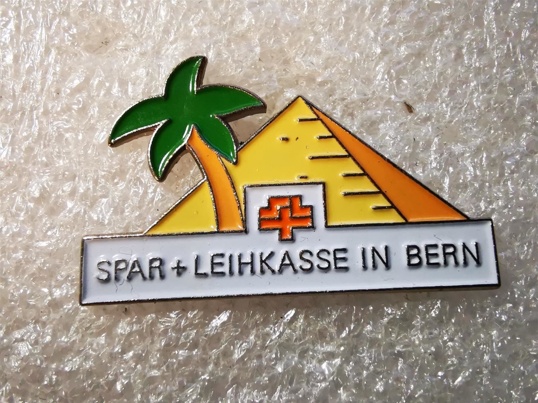 Placchette & Badge: Ansteckpin 134: Spar + Leihkasse Bern – Usato da Oppligen venduto da Pin-Fall-Shop