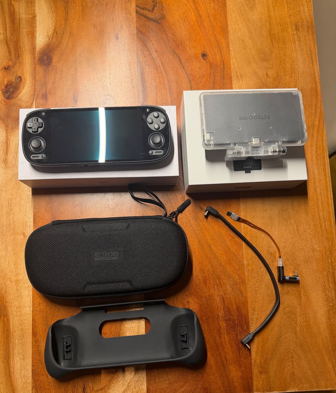 Retroid Konsolen: Retroid Pocket + Dual Screen Addon + Grip – Gebraucht aus Liestal von sja_6f6y 2