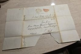 Dokument ein historischer gefalteter Amtlicher Brief Bern