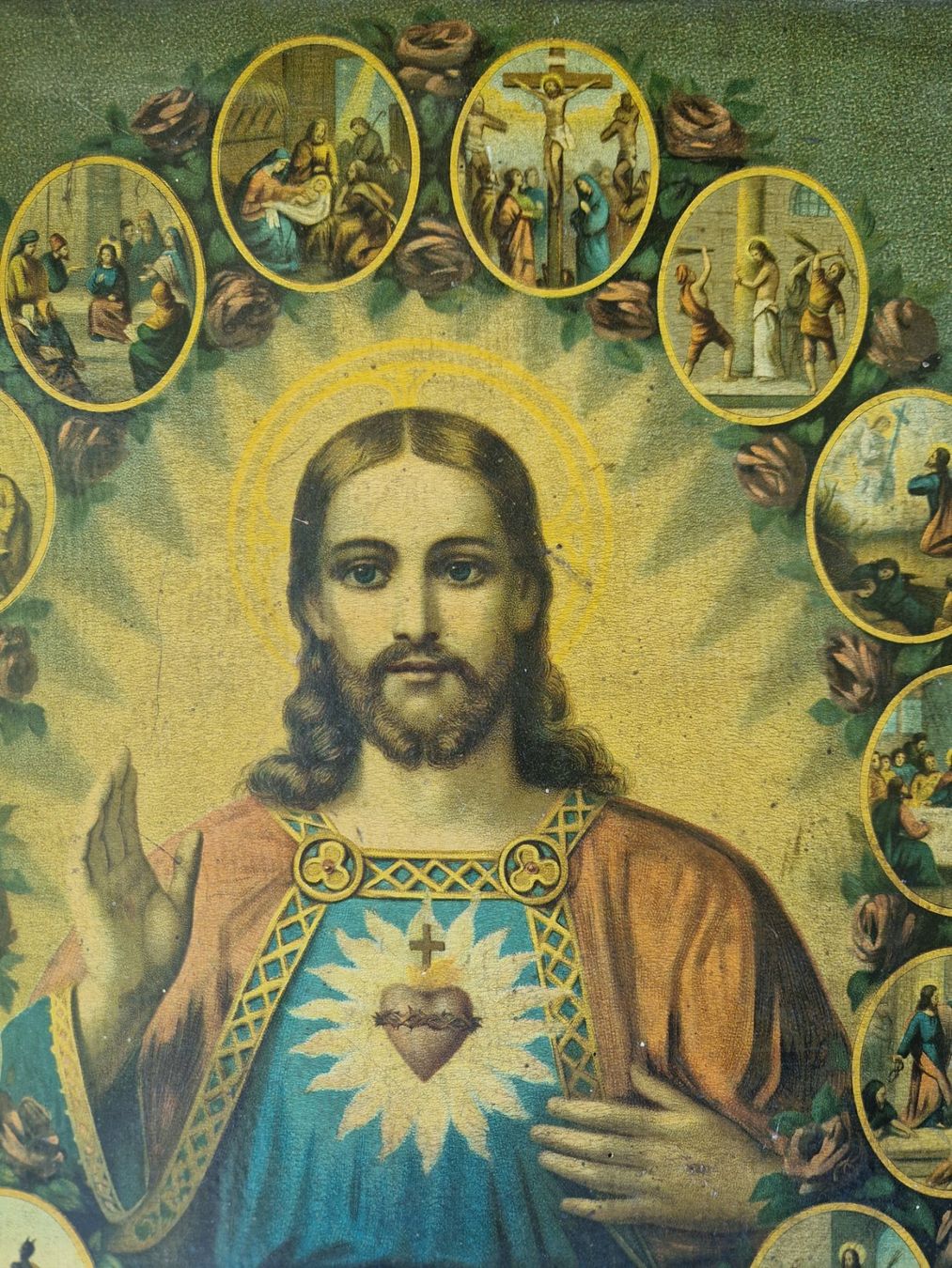 Grafica & Litografie: Lithographie Jesus – Usato da Mörschwil venduto da antiksalon21 1