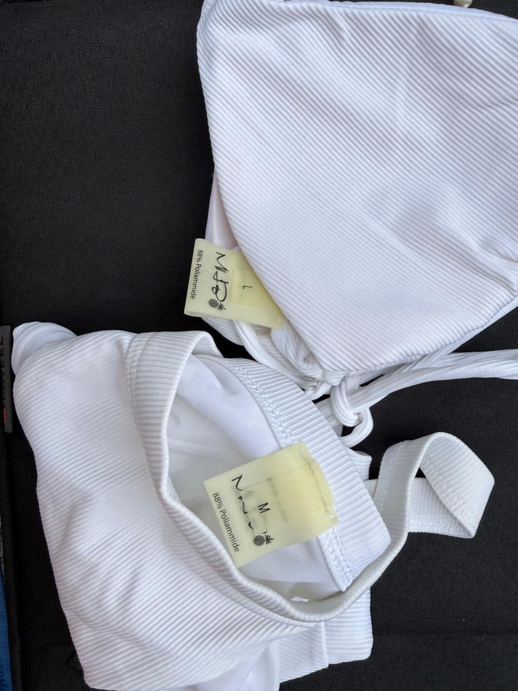 Costumi da bagno & Bikini: Monica Hansen, Bikini weiss, Gr.M/L – Usato da Oberarth venduto da SSS. 4