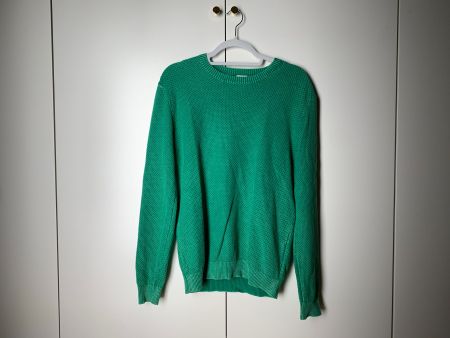Boggi Milano Pullover Baumwolle Grün, Grösse M