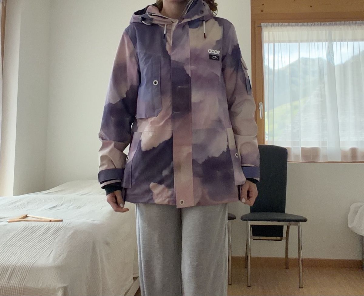 Dope Jacken: Dope Snowjacke lila gemustert – Neu (gemäss Beschreibung) aus Lenzburg von goodoneremi 7