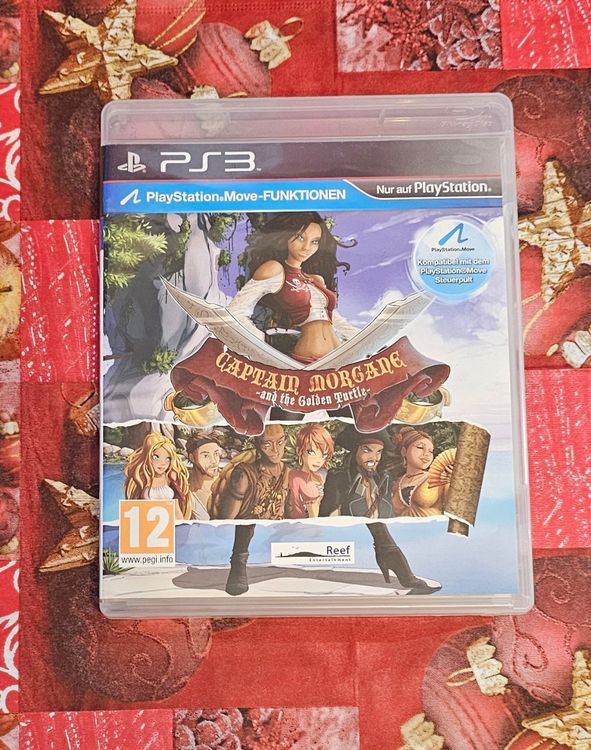 Jeu PS3 Captain Morgane And The Golden Turtle - NEUF Sous Blister, Version PAL Espagnole