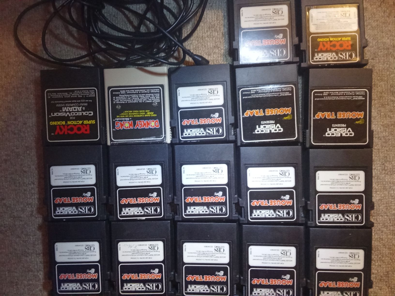 Console: Coleco vision Konsole mit Games vintage – Usato da Turbenthal venduto da fatalbeauty 1