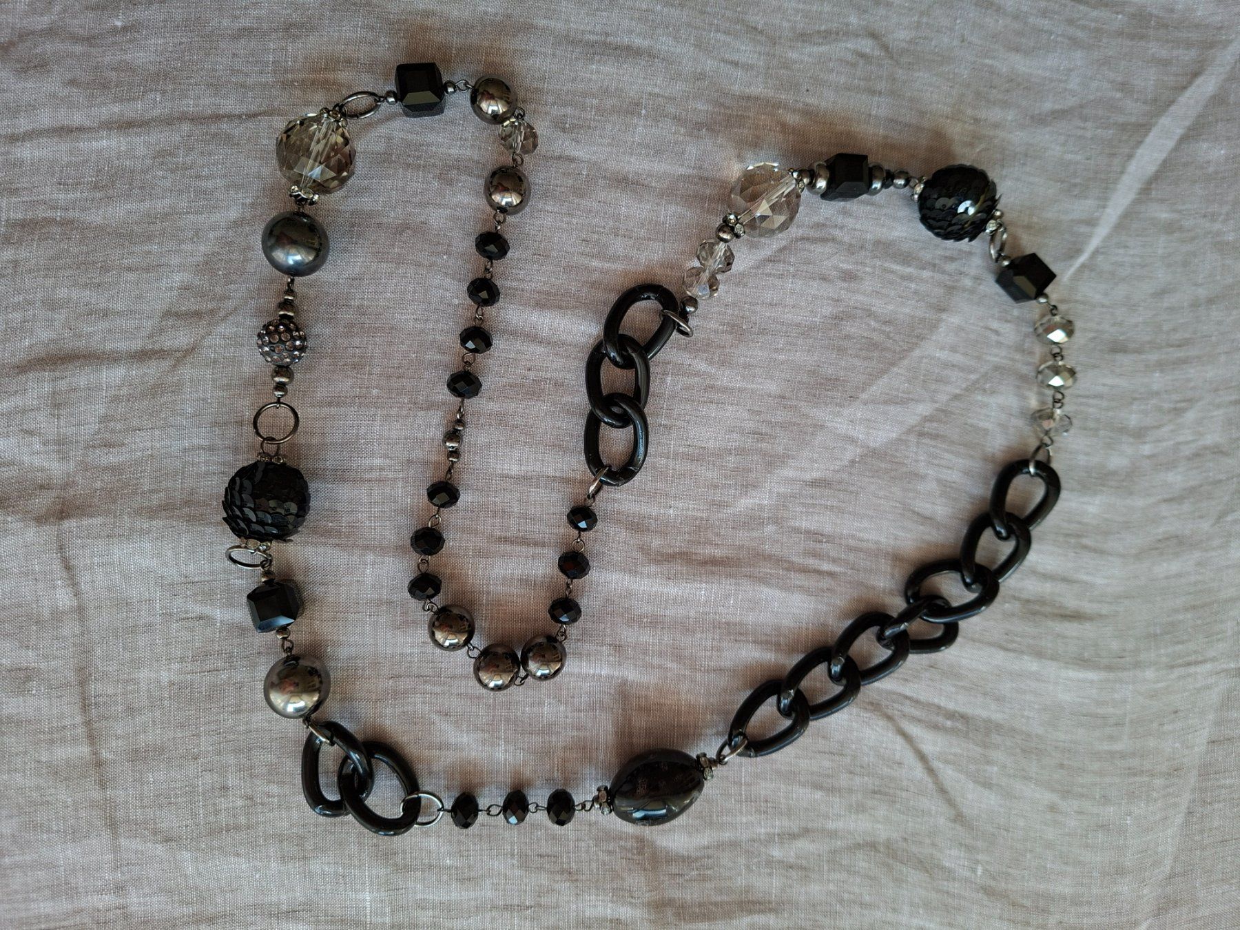 Catenine: Collier Statement Noir Glam Chic – Nuovo (secondo la descrizione) da Lutry venduto da Sim_Sta 6