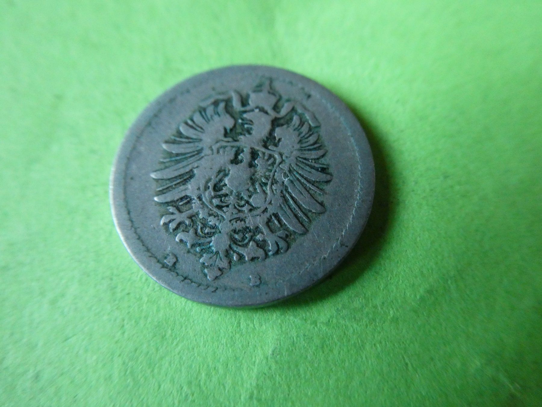 Tutti le monete: Dt. Reich 1875 B, 5 Pfennig – Usato da Hinterforst venduto da Rohusri 1