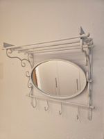 Wandgarderobe mit Spiegel